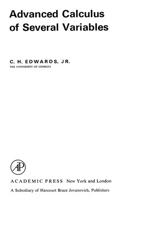 C. H. Edwards: Advanced calculus of several variables (1973, Academic Press)