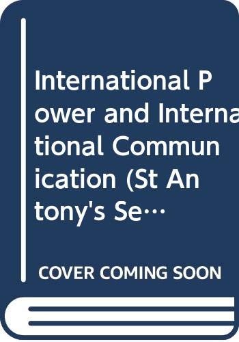 Mark D. Alleyne: International Power and International Communication (Hardcover, 1995, Palgrave Macmillan)