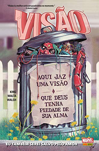 _: Visão. Eu Também Serei Salvo Pelo Amor (Hardcover, Panini)