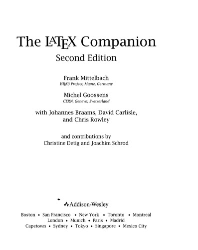 Michel Goossens, Frank Mittelbach, Sebastian Rahtz, Denis Roegel, Herbert Voss: The LaTeX Graphics companion (Paperback, 2008, Addison-Wesley)