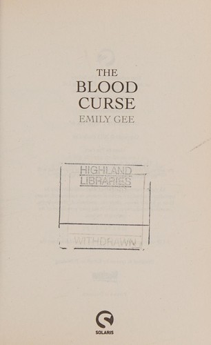 Emily Gee: Blood Curse (2015, Rebellion)