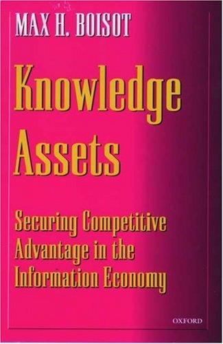 Max Boisot: Knowledge assets (1998, Oxford University Press)