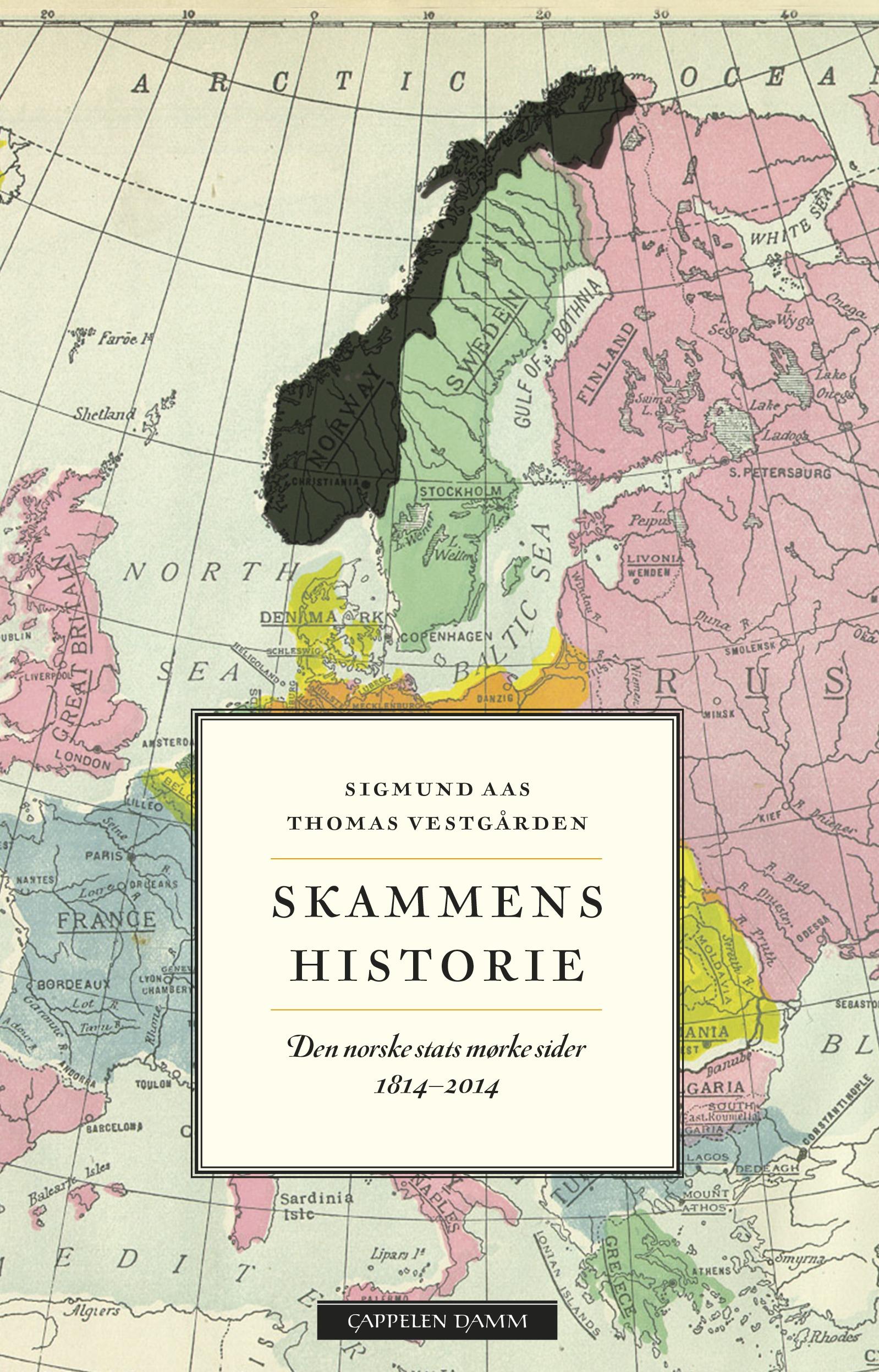 Sigmund Aas: Skammens historie (Norwegian language, 2014, Cappelen Damm)