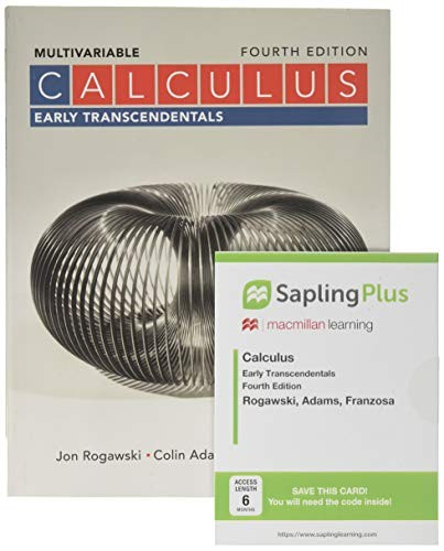 Jon Rogawski, Colin Adams, Robert Franzosa: Calculus (Paperback, 2019, W. H. Freeman)