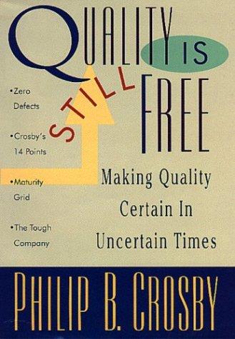 Philip B. Crosby: Quality Is Still Free (Hardcover, 1995, McGraw-Hill Companies)