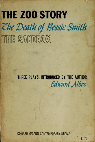 Edward Albee: The zoo story (1960, Coward-McCann)