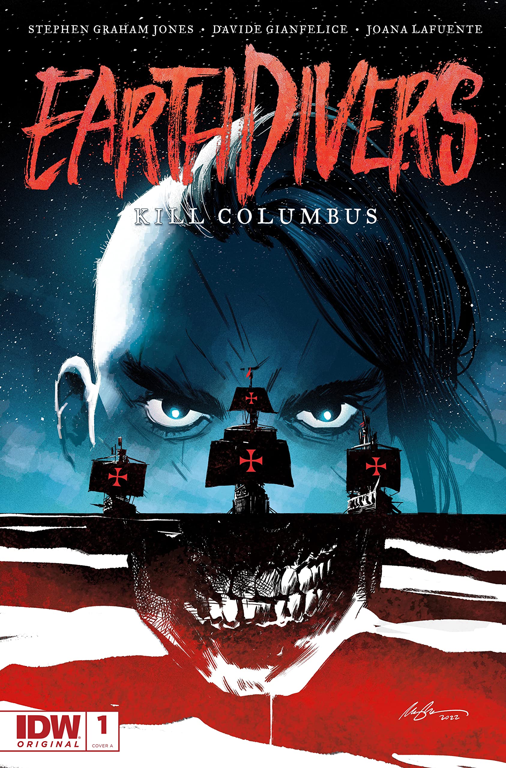 Stephen Graham Jones: Earthdivers #1 (EBook, 2021, IDW)