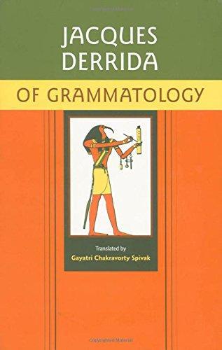 Jacques Derrida, Jacques Derrida: Of Grammatology (1998)