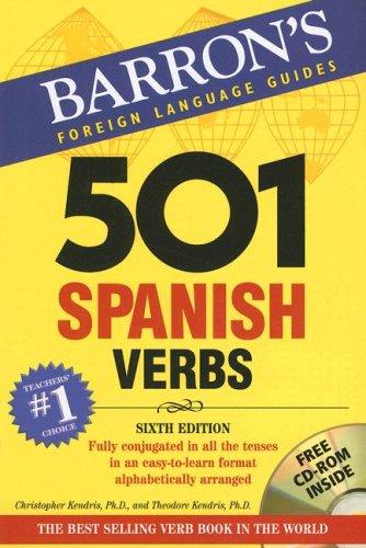 Christopher Kendris, Theodore Kendris: 501 Spanish Verbs (Paperback, Barron's Educational Series)