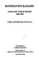Constantine P. Cavafy: Konstantin Kavafis' samlade publicerade dikter (Swedish language, 1993, P. Åström)