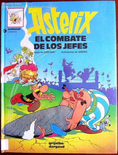 René Goscinny, Uderzo.: El combate de los jefes (Grijalbo Mondadori, S.A.)