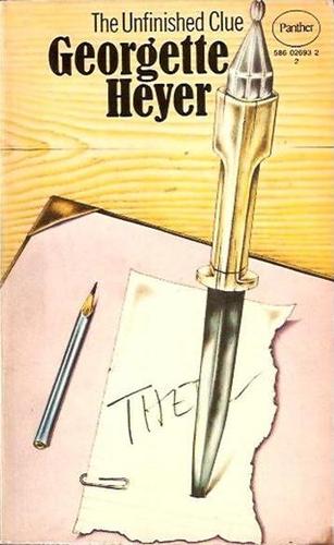Georgette Heyer: The unfinished clue (1987, Grafton)