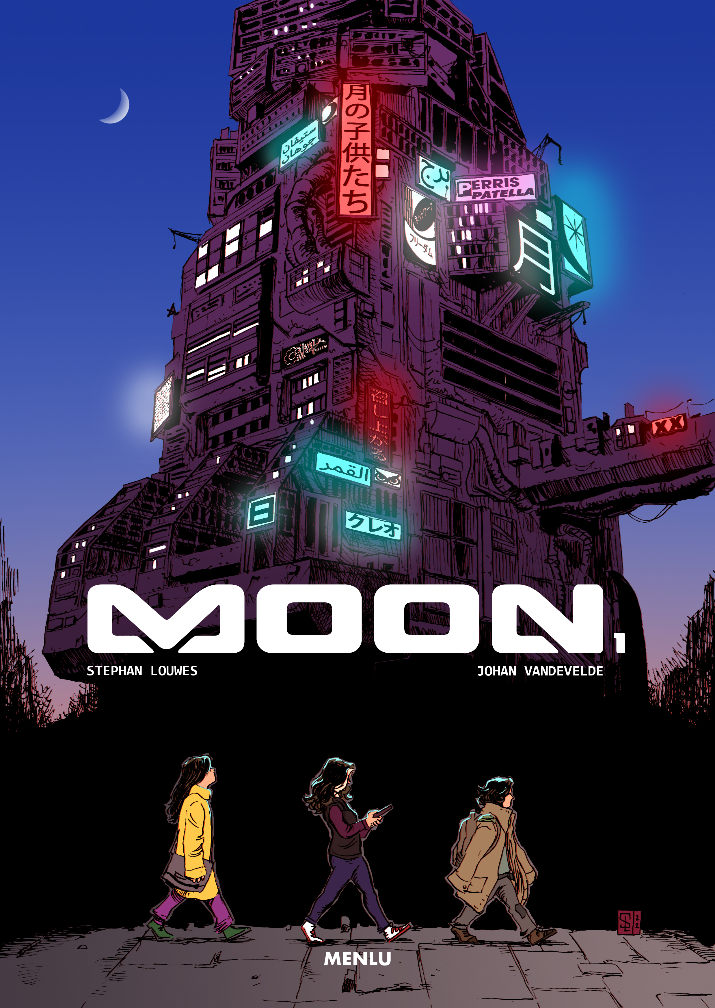Johan Vandevelde, Stephan Louwes: Moon: Kogel voor een kruisridder (Paperback, Nederlands language, 2023, Menlu)