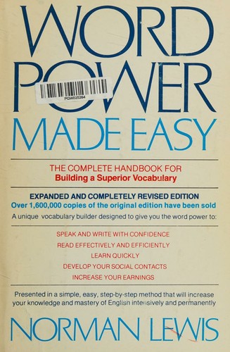 Norman Lewis: Word Power Made Easy (Paperback, 1978, Pocket Books)