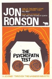 Ronson, Jon: The Psychopath Test (2012, Macmillan)