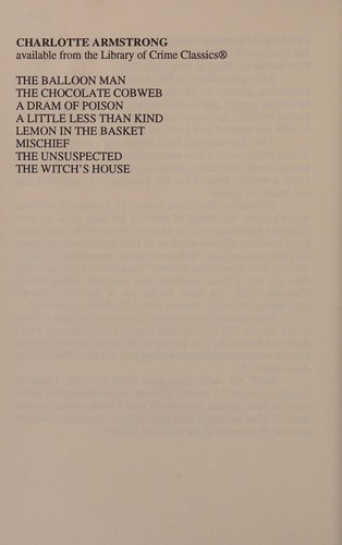 Charlotte Armstrong: The chocolate cobweb (1991, International Polygonics)