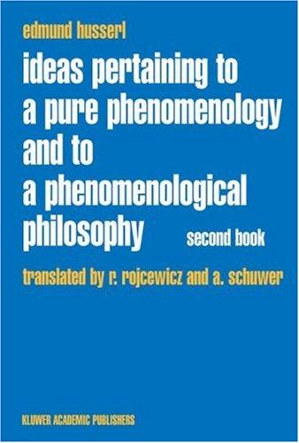 Edmund Husserl: Ideas Pertaining to a Pure Phenomenology and to a Phenomenological Philosophy (Paperback, 1990, Springer)