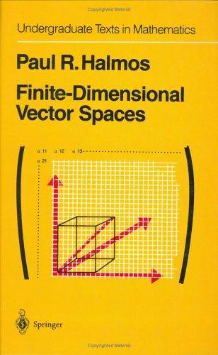 Paul R. Halmos: Finite-dimensional vector spaces (1974, Springer-Verlag)