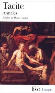 P. Cornelius Tacitus, Pierre Grimal: Annales (French language, 1993, Gallimard)