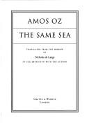 Amos Oz: The same sea (2001, Chatto & Windus)