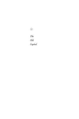 Yasunari Kawabata, Perseus Books, J. Martin Holman: The Old Capital (2006, Counterpoint Press)