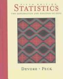 Jay L. Devore: Statistics (Hardcover, 2004, Thomson Brooks/Cole)