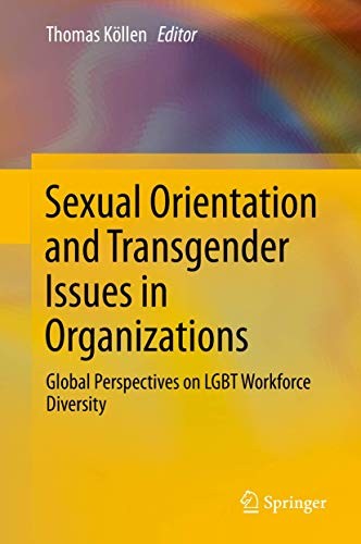 Thomas Köllen: Sexual Orientation and Transgender Issues in Organizations (Hardcover, Springer)