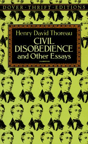 Henry David Thoreau: Civil disobedience and other essays (Paperback, 1993, Dover Publications)
