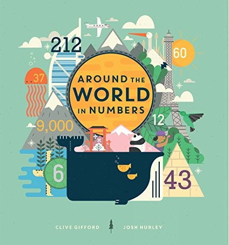 Clive Gifford: Around the World in Numbers (Hardcover, Sterling Children's Books)