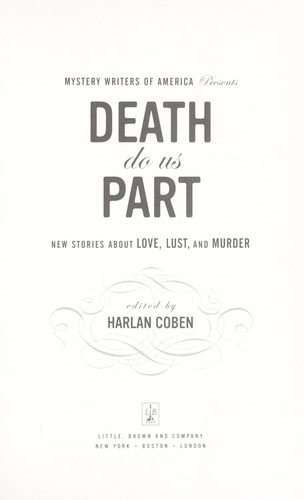 Harlan Coben: Mystery Writers of America presents death do us part (2006, Little, Brown)