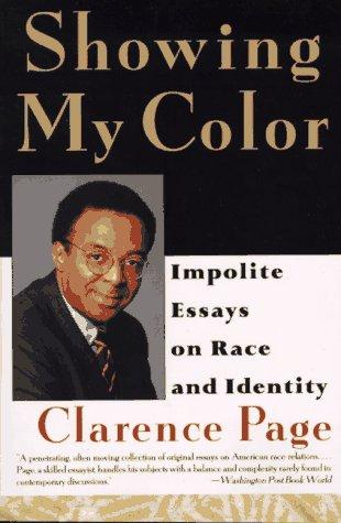 Clarence Page: Showing My Color (Paperback, 1997, Perennial)