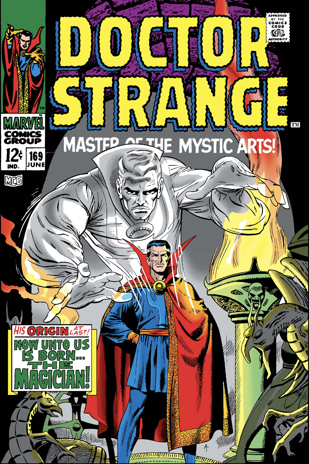 Roy Thomas, Stan Lee, Dan Adkins, Artie Simek: Doctor Strange (EBook, Marvel comics)