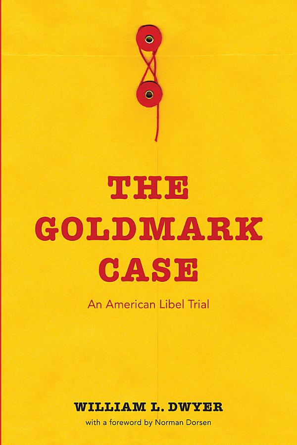 William L. Dwyer: The Goldmark Case (EBook, University of Washington Press)