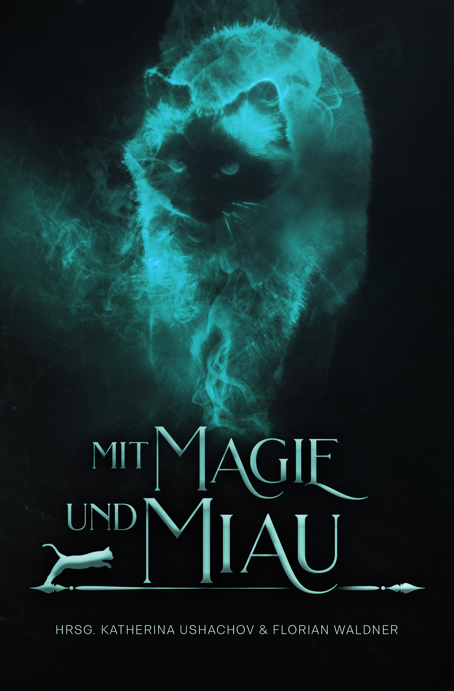 Rebecca Reiter, Florian Waldner, A.M. Amberg, Anne Neuschwander, Dominique Goreßen, Franziska Heinz, Jane Summer, Jasmin Heinemann, Lena Sturm, Liliana Wildling, M.L. Rennau, Valentin Hahn: Mit Magie und Miau (Paperback, Deutsch language, Silvanus Verlag)