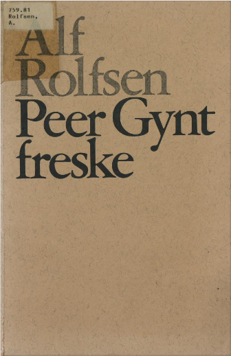 Francis Bull: Alf Rolfsen (Paperback, Norwegian language, 1970, Bergen:A.s. Hansa bryggeri ved Hallvard S. Bakken)