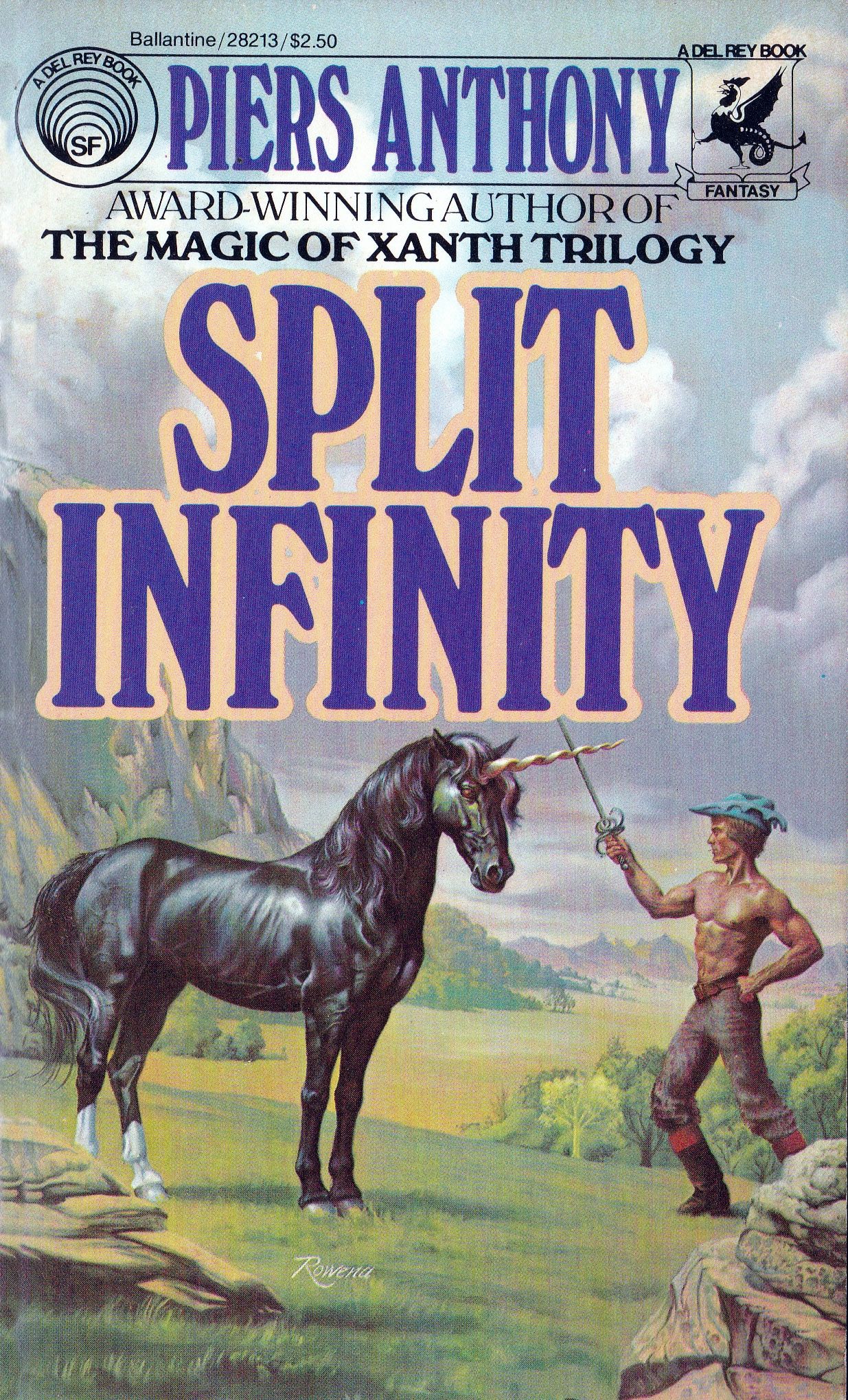Piers Anthony: Split Infinity (Paperback, 1983, Del Rey)