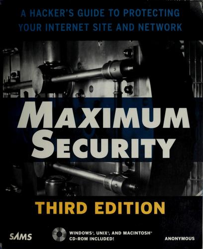 Shipley: Maximum security (2001, Sams Pub.)