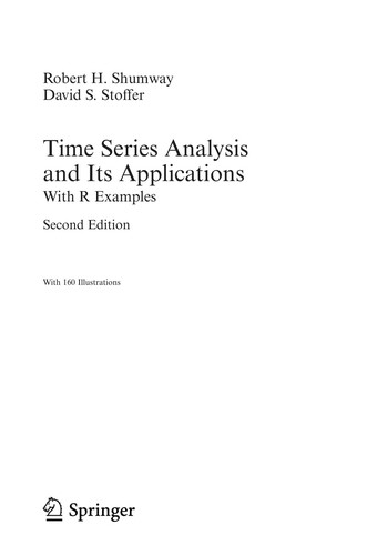 Robert H. Shumway: Time series analysis and its applications (2011, Springer)