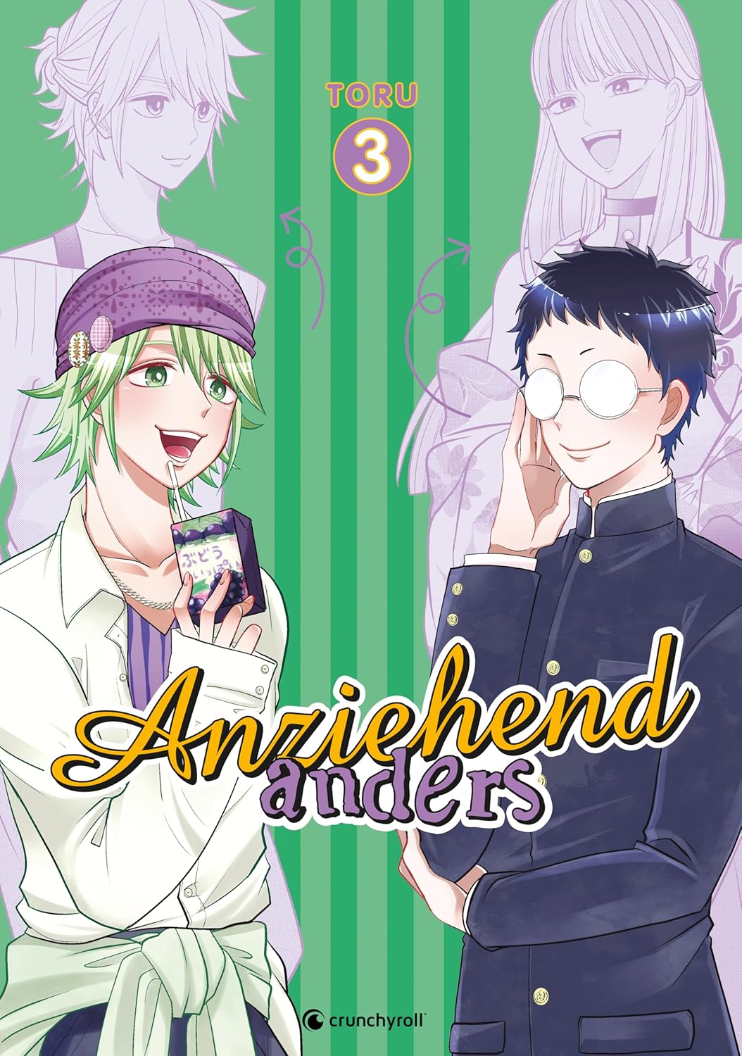 Tōru (とおる): Anziehend anders 03 (GraphicNovel, German language, 2022, Crunchyroll Manga)