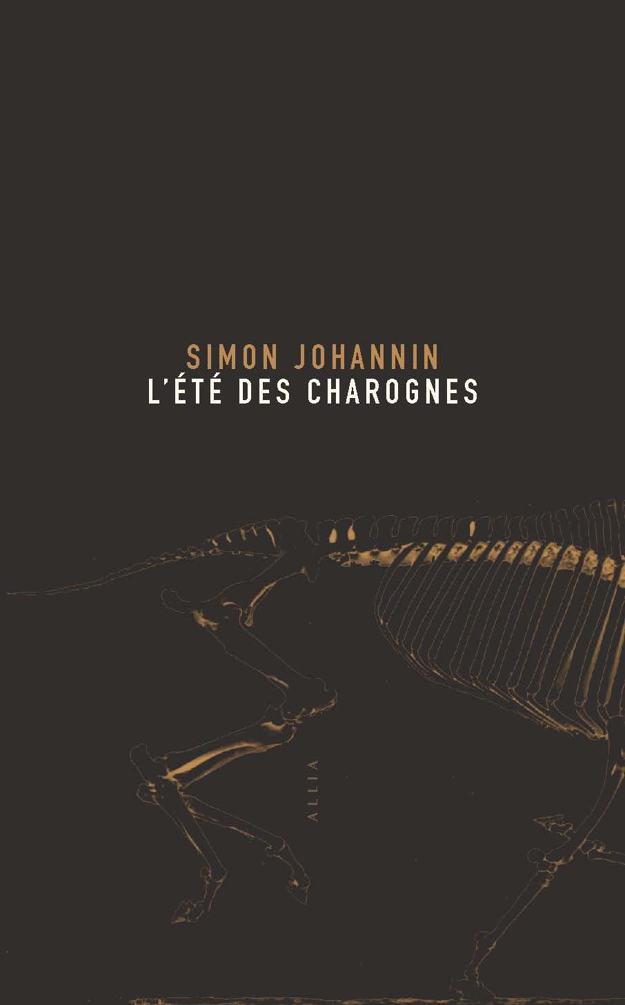 Simon Johannin: L'été des charognes (French language)