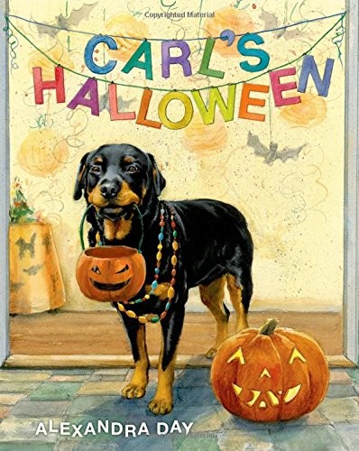 Alexandra Day: Carl's Halloween (Hardcover, Farrar, Straus and Giroux (BYR))