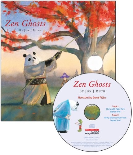 Jon J. Muth: Zen Ghosts - Audio Library Edition (AudiobookFormat, 2012, Scholastic Audio Books)