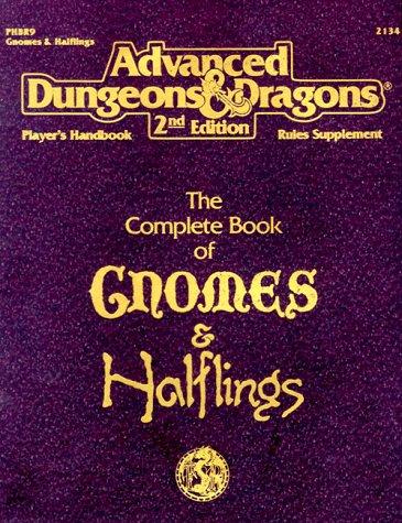 Douglas Niles: The Complete Book of Gnomes & Halflings (Paperback, Wizards of the Coast)