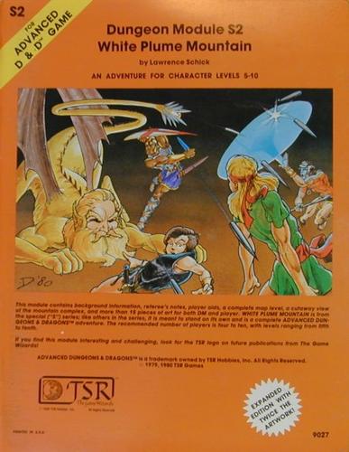 Gary Gygax, Lawrence Schick: White Plume Mountain (Advanced Dungeons & Dragons module S2) (TSR Hobbies)