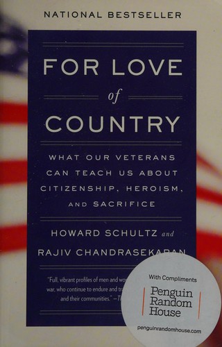 Rajiv Chandrasekaran, Howard Schultz: For Love of Country (2015, Knopf Doubleday Publishing Group)