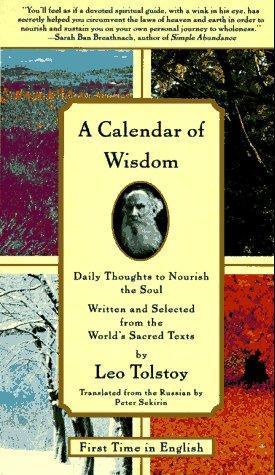 Leo Tolstoy: A calendar of wisdom (1997)
