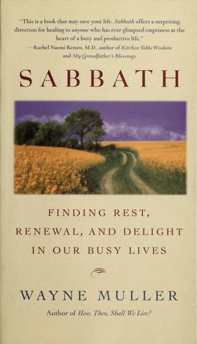 Muller, Wayne: Sabbath (2000, Bantam Books)