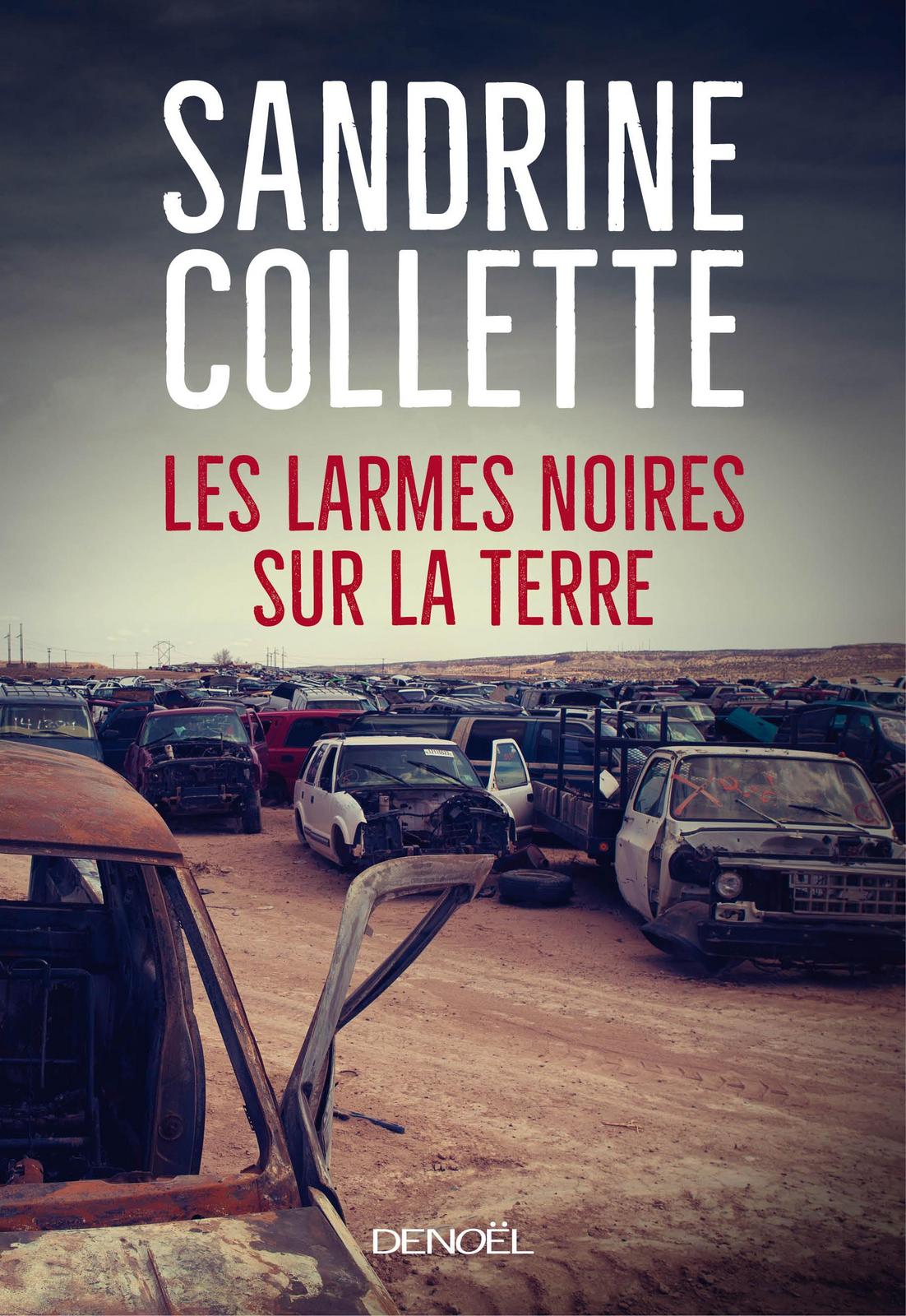 Sandrine Collette: Les larmes noires sur la terre : roman (French language, 2017, Éditions Denoël)