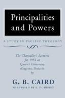 G. B. Caird: Principalities And Powers: A Study In Pauline Theology (Paperback, Wipf & Stock Publishers)