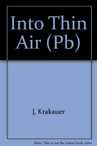 Krakauer J: Into Thin Air (Paperback, 1998, Pan Books)